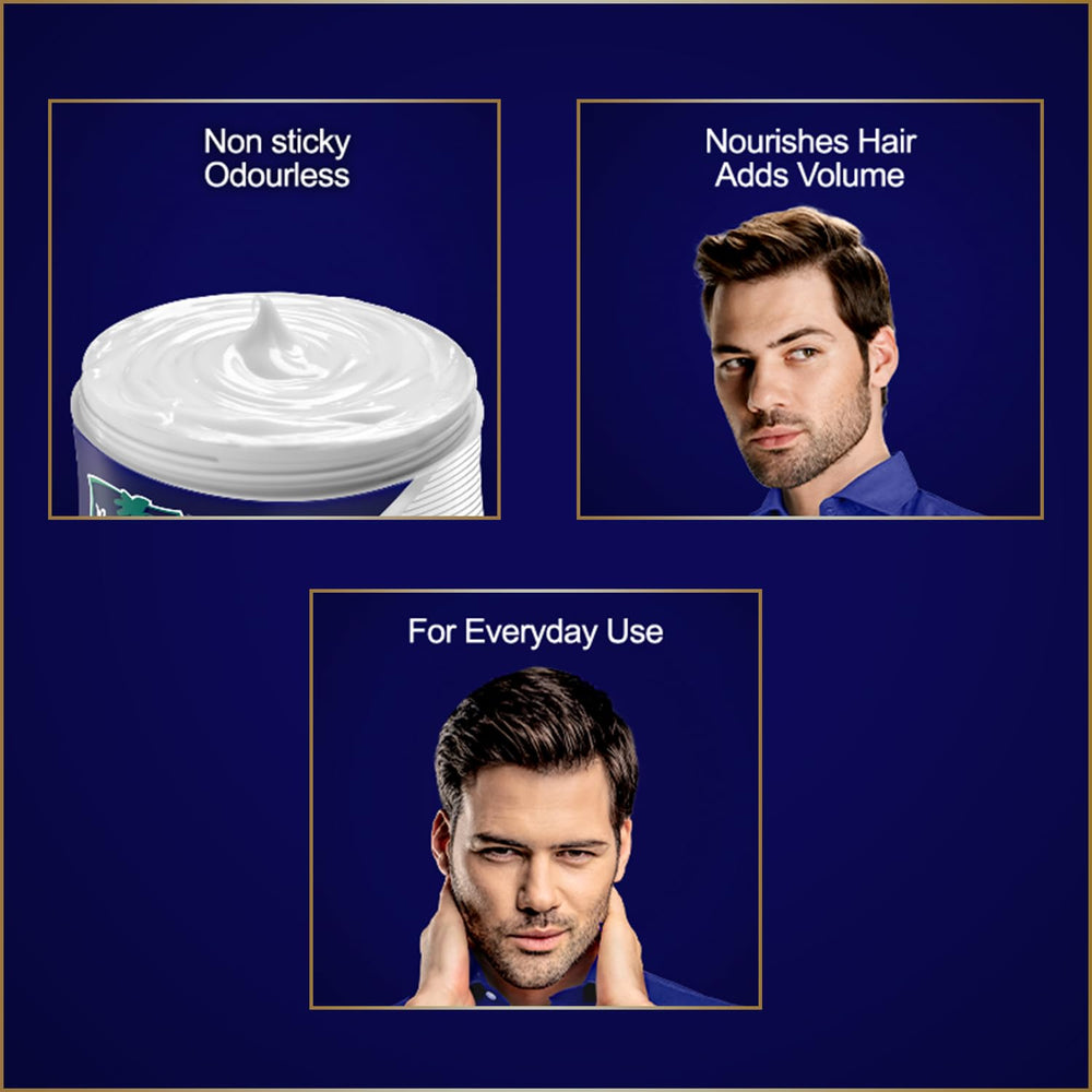 Parachute Advansed Hair Cream styling results for a smart polished look.