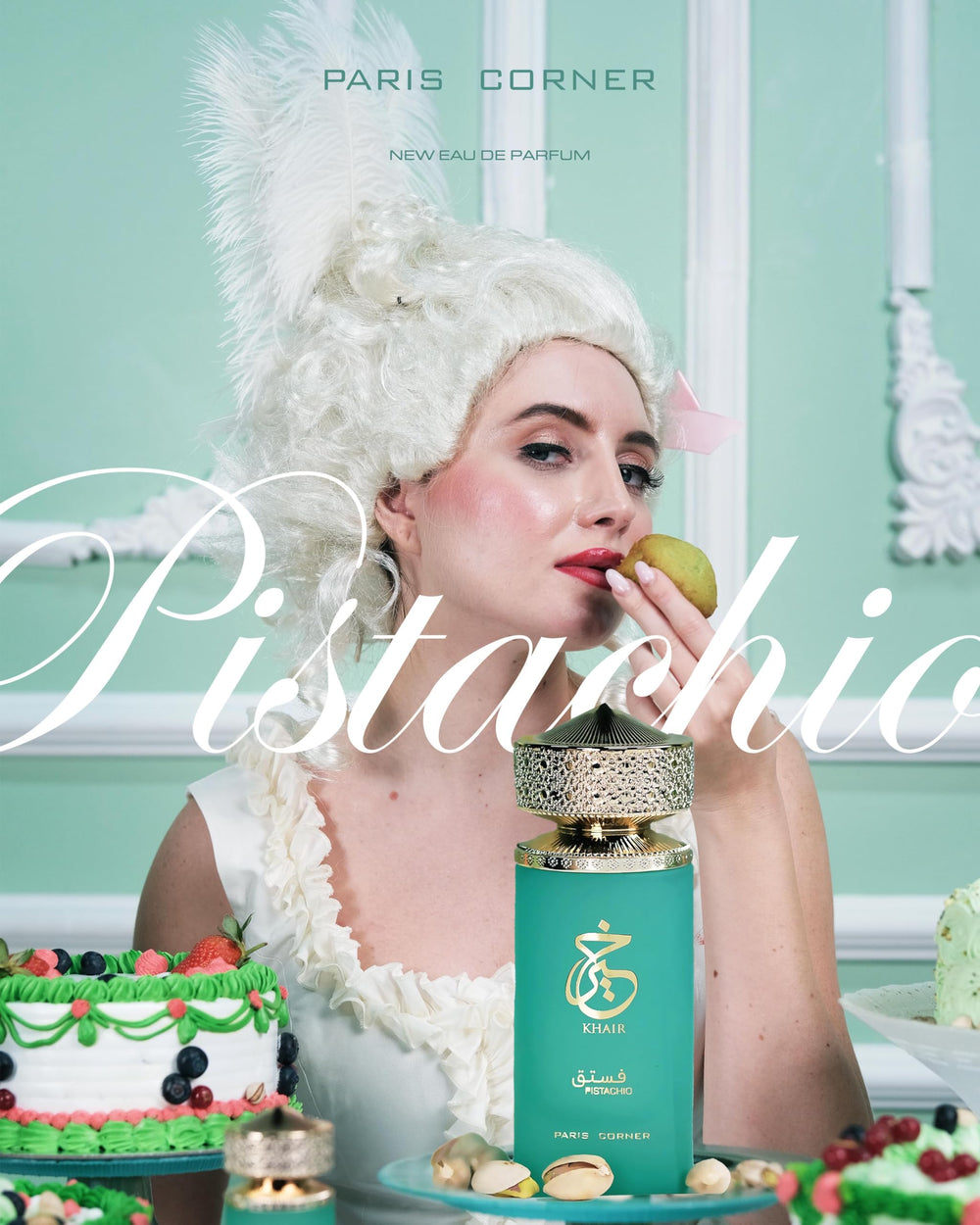 Paris Corner Pistachio Khair gift-ready unisex perfume