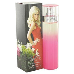 Paris Hilton Just Me EDP spray bottle for elegant daytime wear and nightlife.