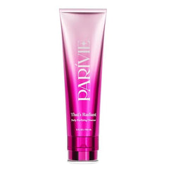 Parívie That’s Radiant Daily Purifying Cleanser bottle, daily makeup removal visual