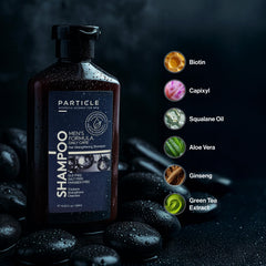 Particle Hair Thickening Shampoo ingredient focus biotin Capixyl for manageability