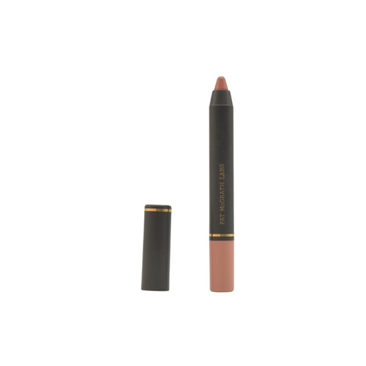 Pat McGrath Labs Drmatique Mega Lip Pencil Nude Venus close-up for precise lip definition.