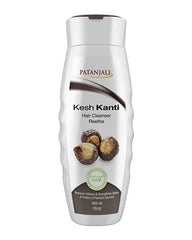 Patanjali Kesh Kanti Reetha Shampoo bottle for daily cleansing and natural shine
