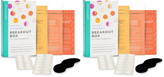 Patchology Breakout Box nose strips for deep cleansing and blackhead removal