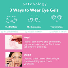Patchology quick 5-minute skincare ritual with eye patches
