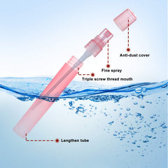 Patelai 10ml frosted bottle pack, portable travel companion.