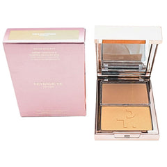 Patrick Ta Major Sculpt Cream Contour swatch defines cheekbone with smooth blend.