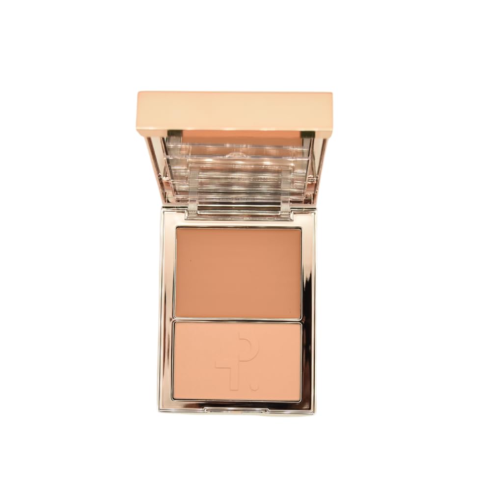 Patrick Ta Major Skin Creme Foundation and Finishing Powder Light 1 compact for natural, long-lasting radiance