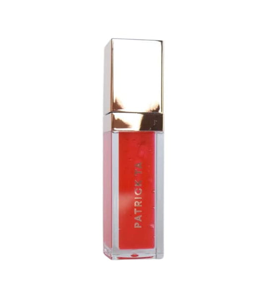 Patrick Ta Major Volume Plumping Gloss Full Syringe bottle with rich color and shine.