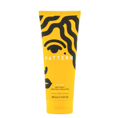 PATTERN Beauty ingredients diagram with aloe, coconut, and cacay oil for nourishment.