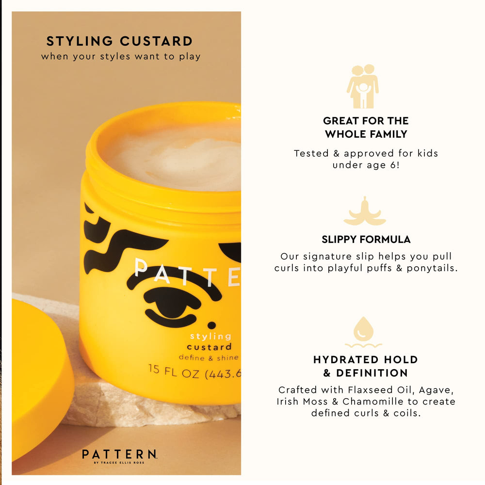 Pattern Beauty Styling Custard close-up shows creamy, slip-ready texture