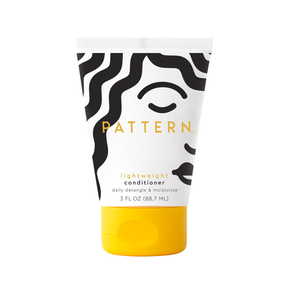 PATTERN Beauty lightweight conditioner bottle delivers lightweight moisture for curls