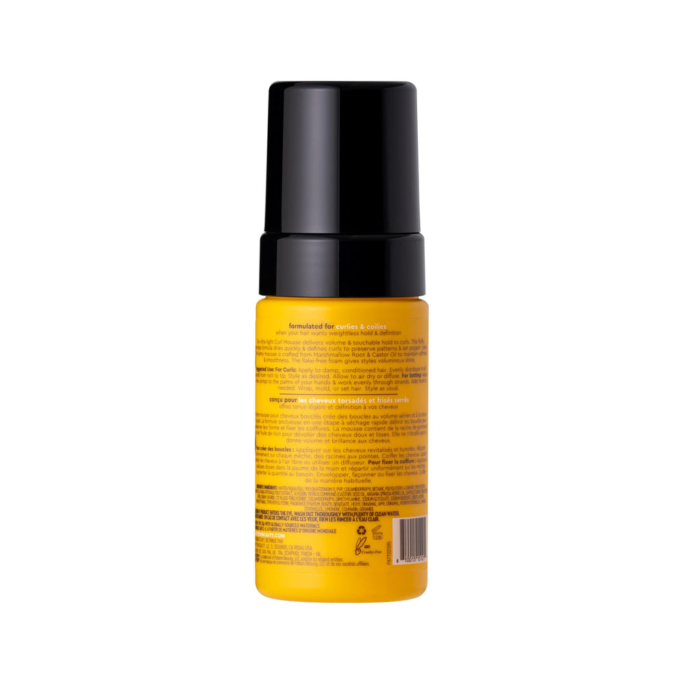 PATTERN Castor-oil infusion adds softness and flexible hold.