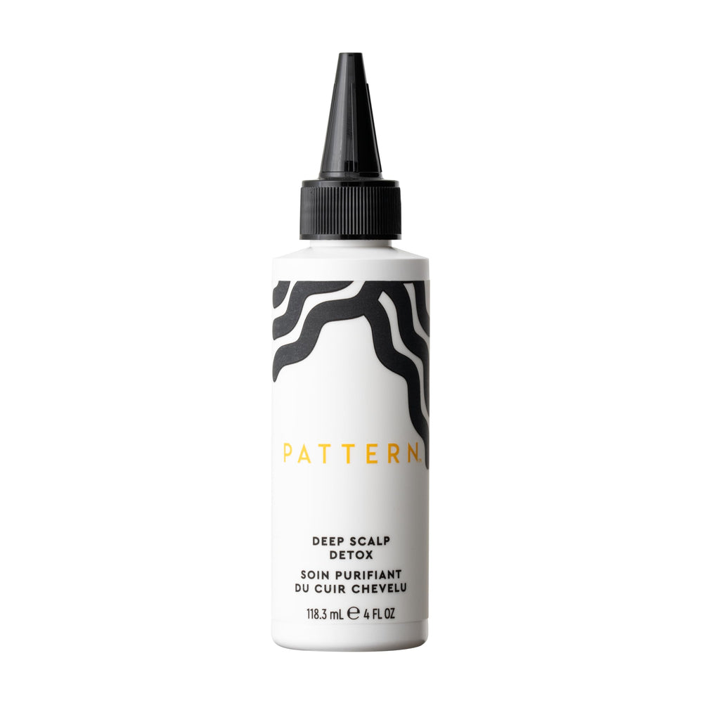 PATTERN Deep Scalp Detox bottle front view illustrates an easy between-wash refresh.