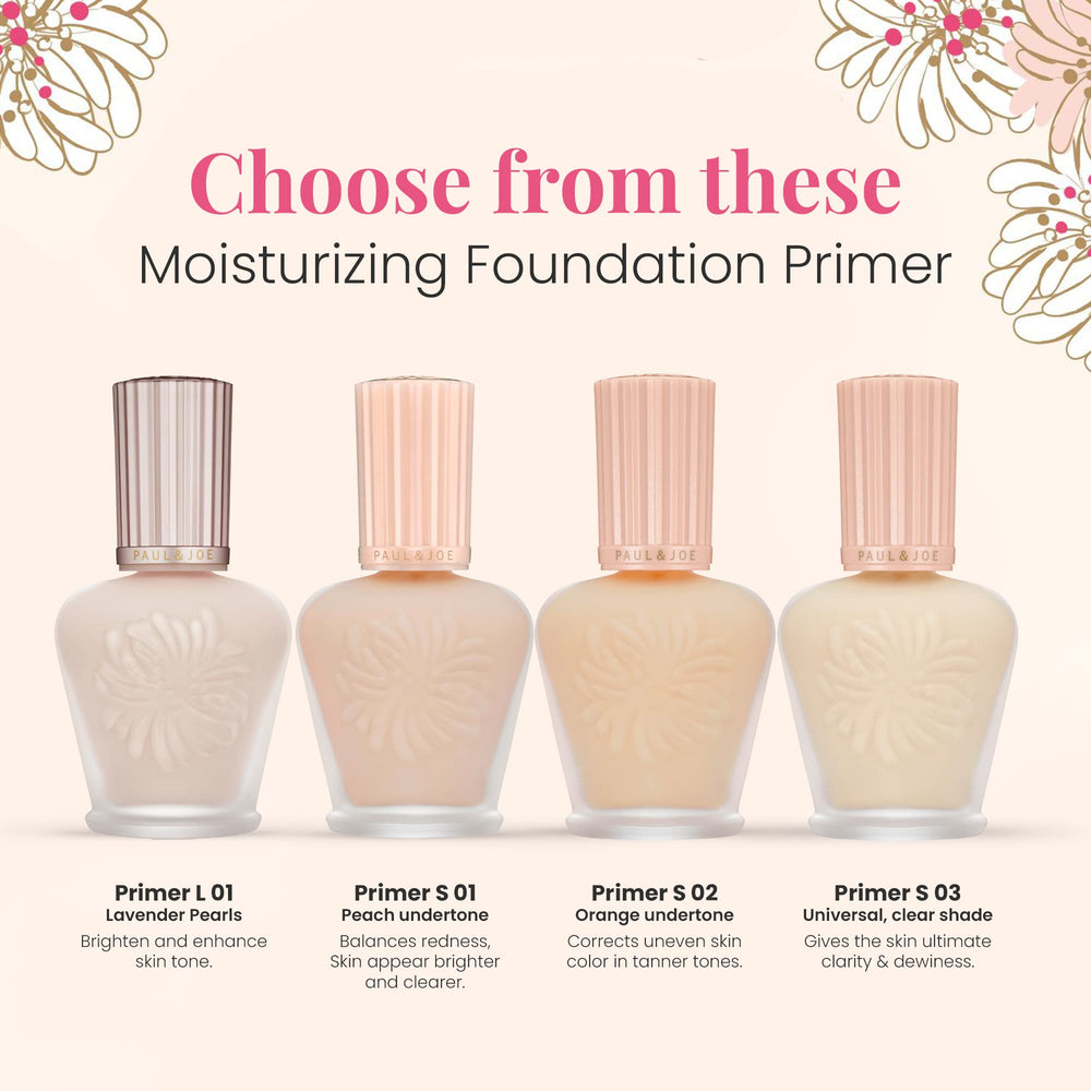 Prime before makeup to even texture and enhance radiance