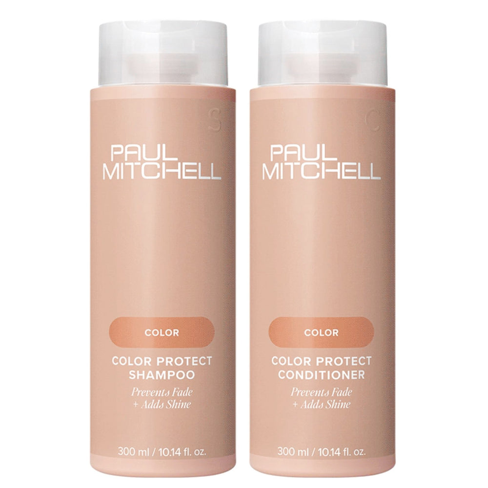 Paul Mitchell Color Protect shampoo bottle showing color protection for daily use