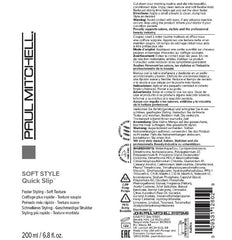 Paul Mitchell Quick Slip fragrance notes evoke refreshing scent during styling