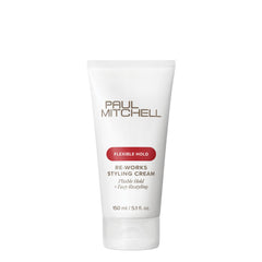 Paul Mitchell Re-Works styling cream texture enables versatile, moveable hairstyles.