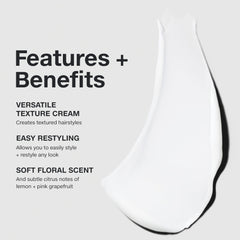 Paul Mitchell Re-Works on wet hair delivers natural finish.
