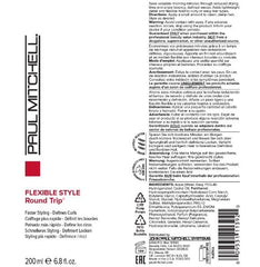 6.8 oz Paul Mitchell Round Trip bottle on a bathroom shelf