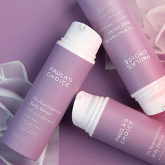 Paula's Choice 5% Niacinamide Body Treatment texture close-up reveals silky, weightless hydration.
