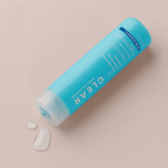 Liquid texture visible in bottle suggesting gentle, leave-on exfoliation for daily use