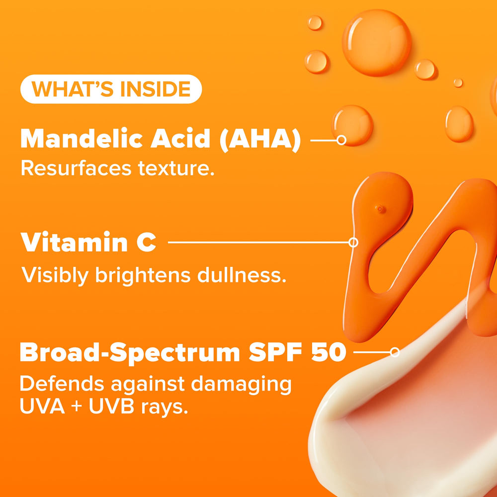 Paula's Choice SPF and Vitamin C combo; daily sun protection with brightening benefits.