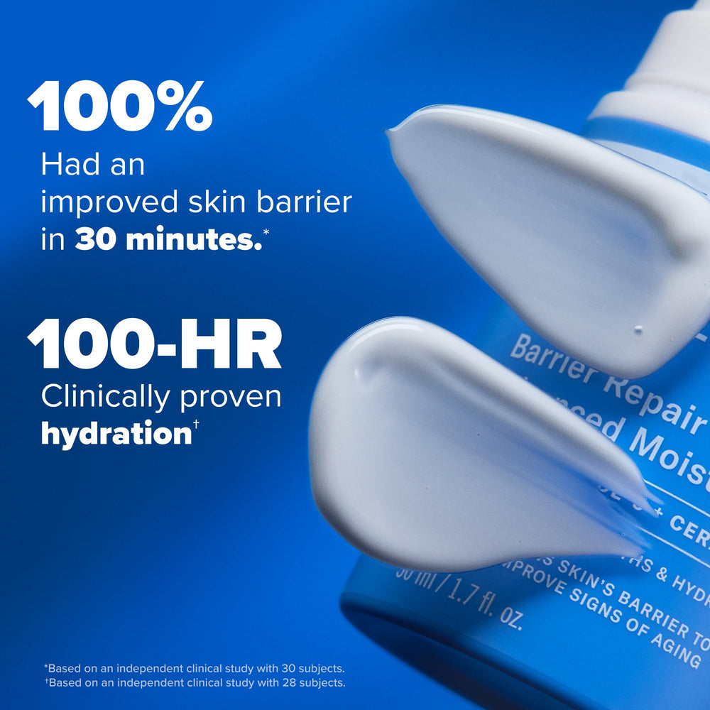 Paula's Choice RESIST Barrier Repair texture close-up showing smooth hydration.