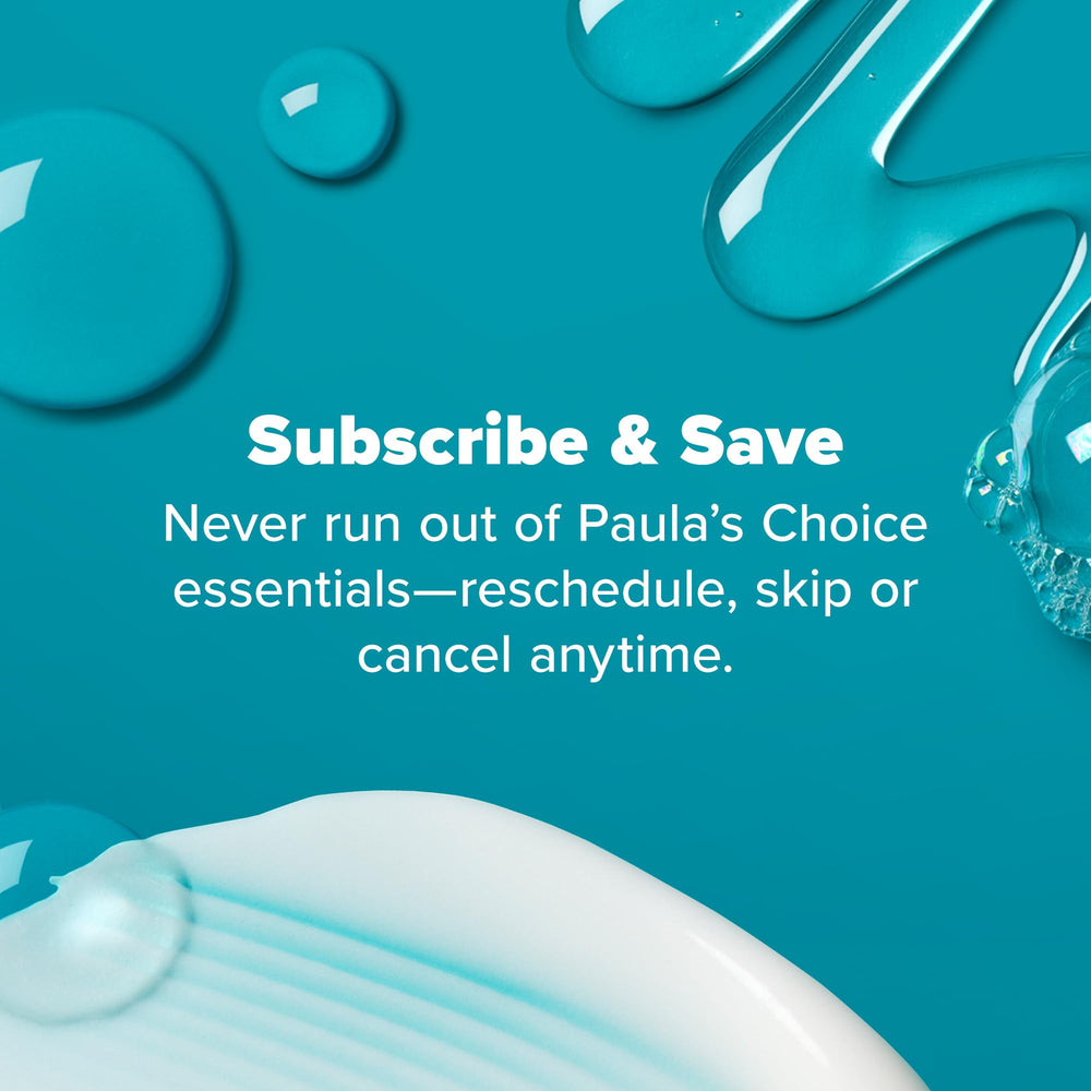 Paula's Choice RESIST bottle pump highlights twice-daily use in routine