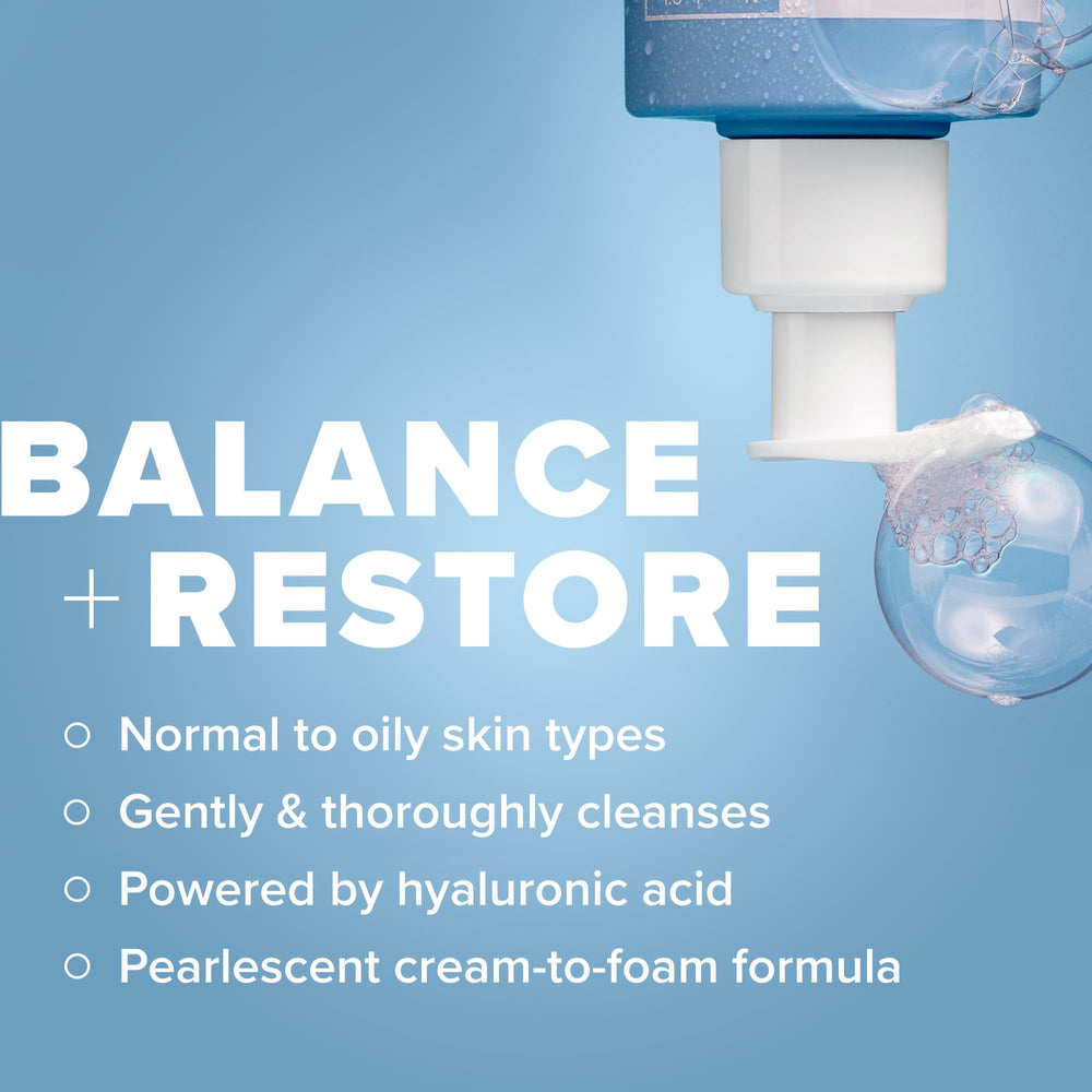 Paula's Choice RESIST foaming cleanser close-up shows creamy lather for oily skin