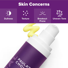 Brightened complexion and glow from Paula's Choice retinoid serum.