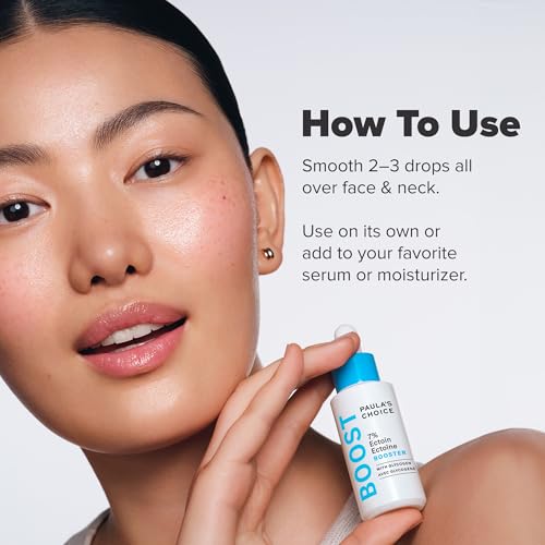 Macro texture shot of the milky serum on clean skin.