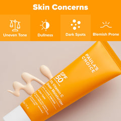 Paula's Choice ultra-lightweight sunscreen on hand showcases an invisible finish.