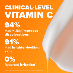 Texture close-up of Paula's Choice vitamin C serum on the skin surface