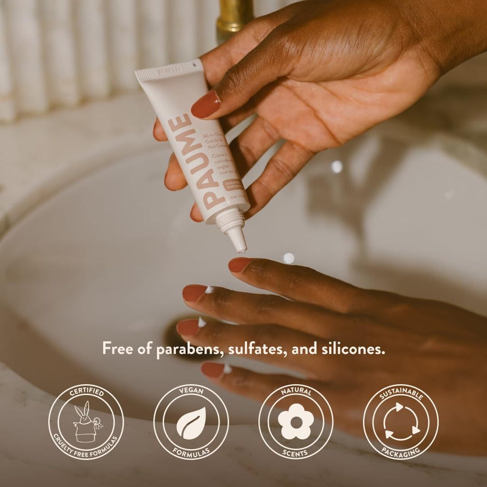 PAUME eco packaging in 71-percent PCR tube communicates sustainable packaging