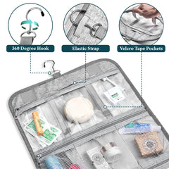 PAVILIA front pocket organizer keeps small items within reach.