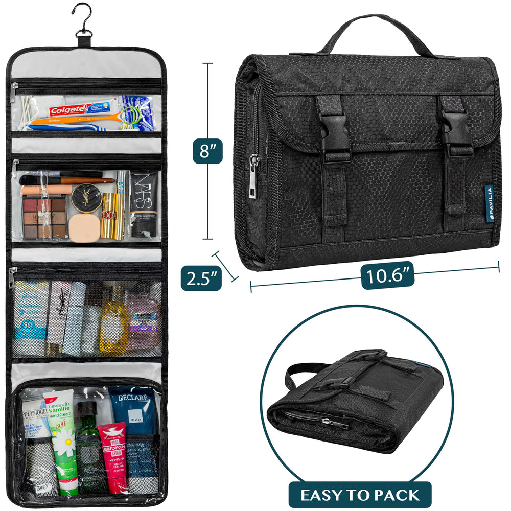 PAVILIA bag front zip pocket design for quick access to essentials