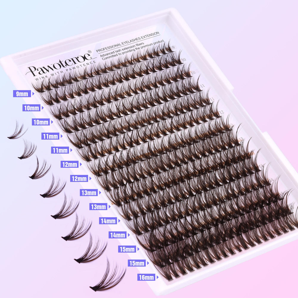 Pawotence at-home eyelash kit tips for easy use