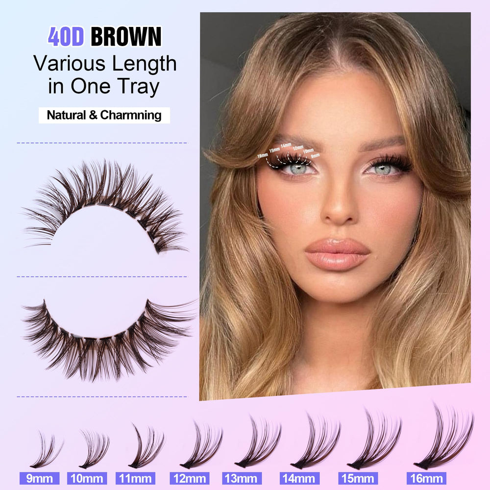 Pawotence lash applicator tweezers for precise cluster placement