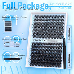 Pawotence lash bond and seal for secure adhesion and lasting finish.