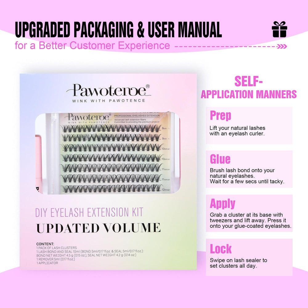 Pawotence professional-grade lashes for chic at-home glamour