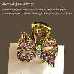 PBQOA butterfly wings clip accents outfits and holds hair in place