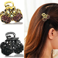 PBQOA crystal rhinestone clip sparkles and shapes your look