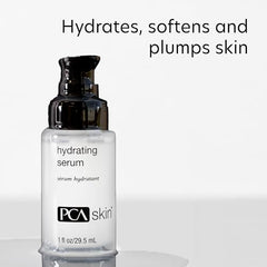 Close-up of texture from PCA SKIN Hydrating Serum indicating a silky, fast-absorbing finish.