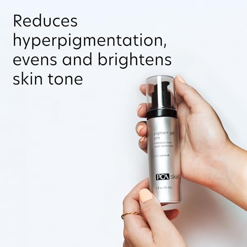 PCA SKIN Pigment Gel Pro gel texture close-up for nightly use.