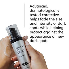 PCA SKIN Pigment Gel Pro label highlighting SynerPro Complex.