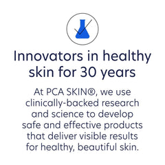 Cap closeup emphasizes secure dosing mechanism on PCA SKIN bottle