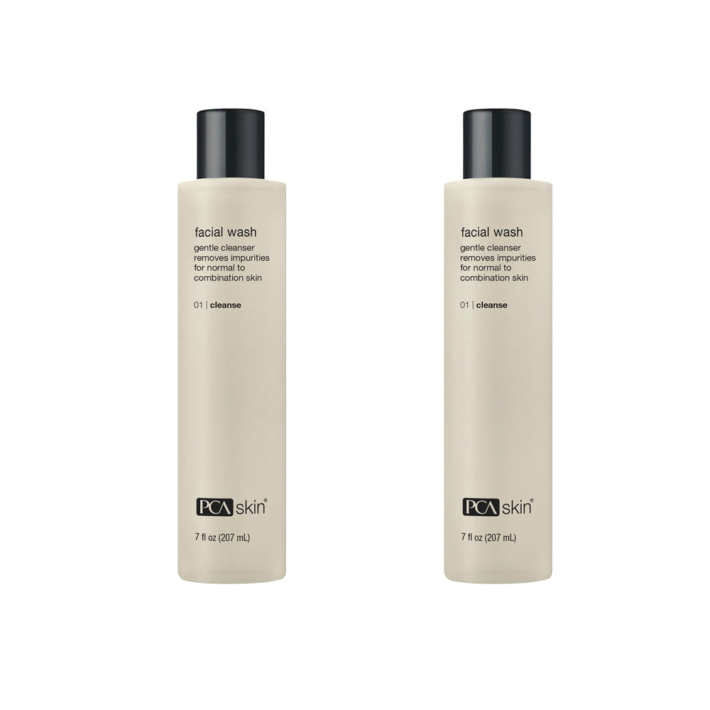 PCA SKIN Gentle Foaming Face Wash bottle front for hydrated cleansing
