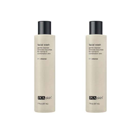 PCA SKIN Gentle Foaming Face Wash bottle front for hydrated cleansing