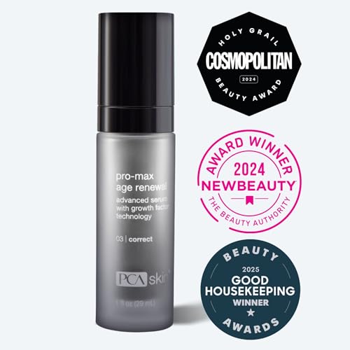 PCA SKIN Pro Max Age Renewal cap closeup showing premium packaging for daily routines.